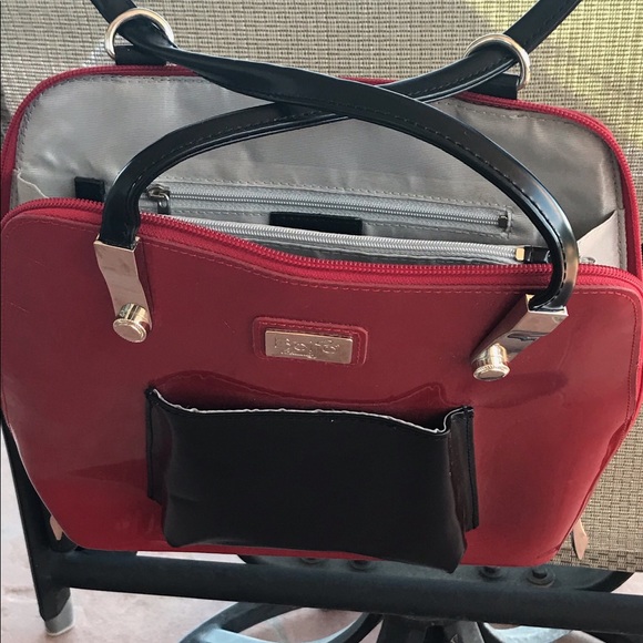 Beautiful Red/Black Backpack or Purse - Picture 2 of 2